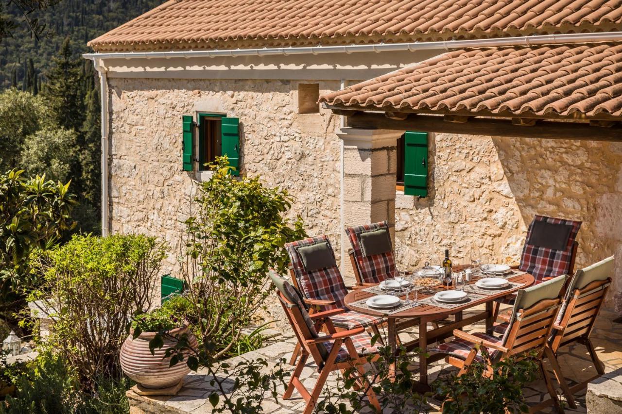 Traditional Stone House Anofli 1843 Fiskardo Kefalonia Esterno foto