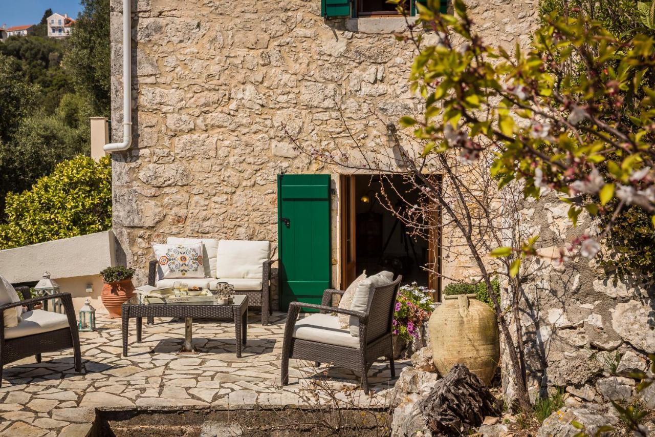 Traditional Stone House Anofli 1843 Fiskardo Kefalonia Esterno foto