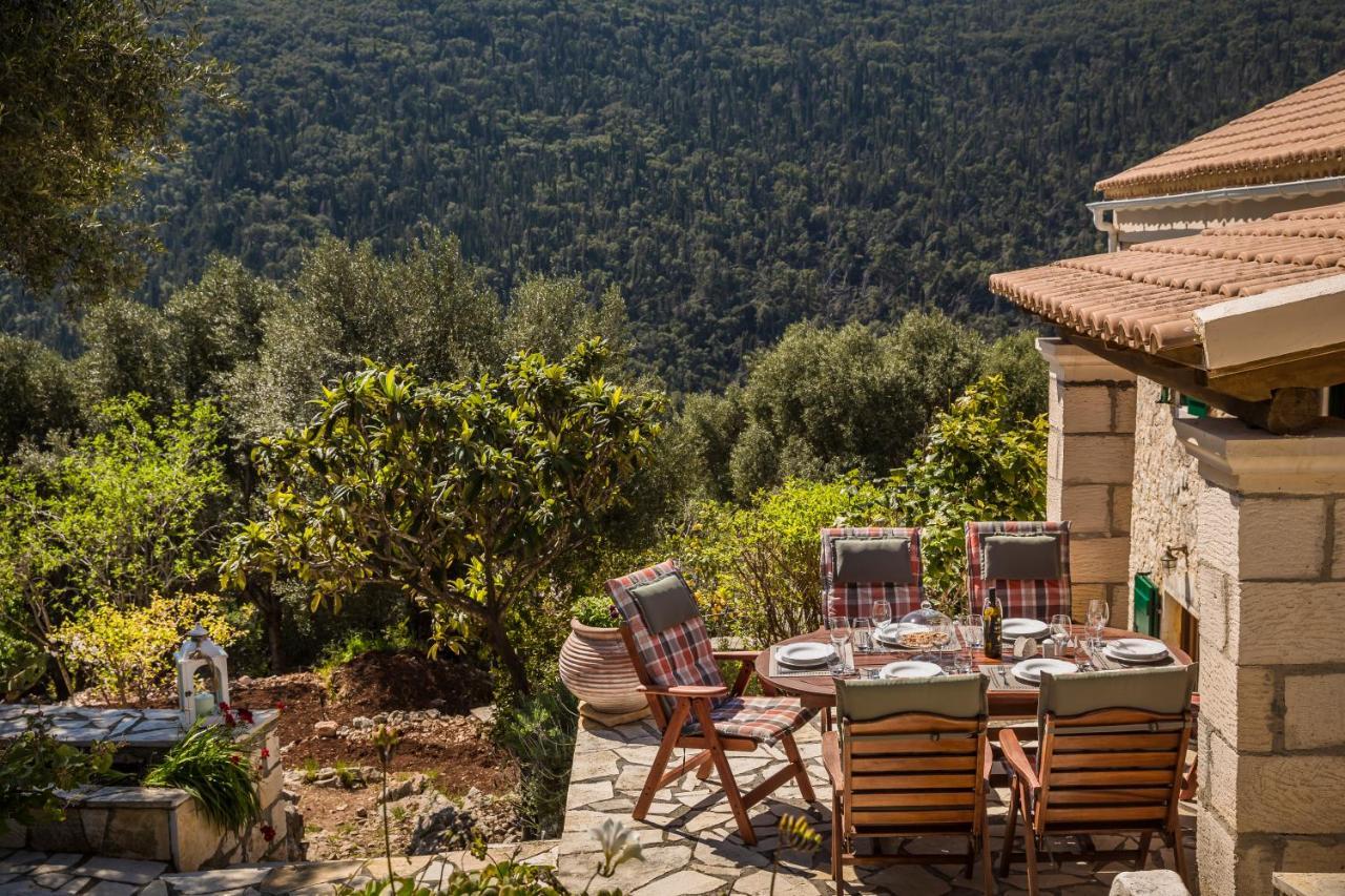 Traditional Stone House Anofli 1843 Fiskardo Kefalonia Esterno foto