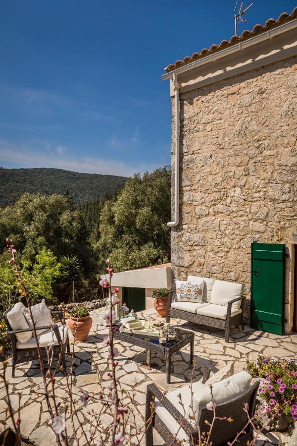 Traditional Stone House Anofli 1843 Fiskardo Kefalonia Esterno foto