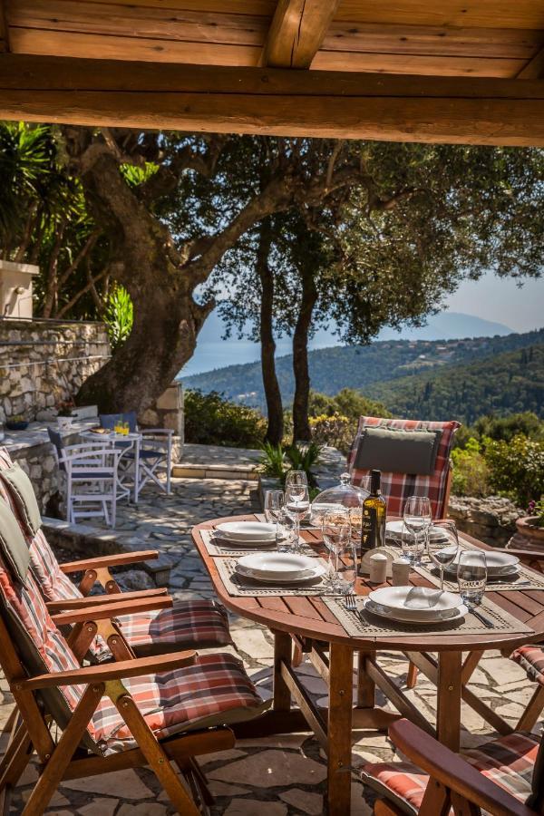 Traditional Stone House Anofli 1843 Fiskardo Kefalonia Esterno foto